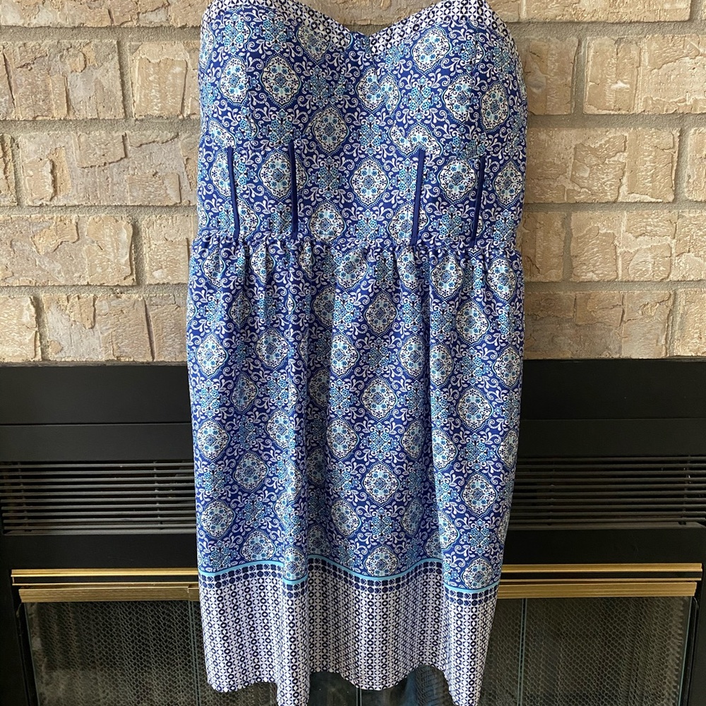 Cute blue summer dress